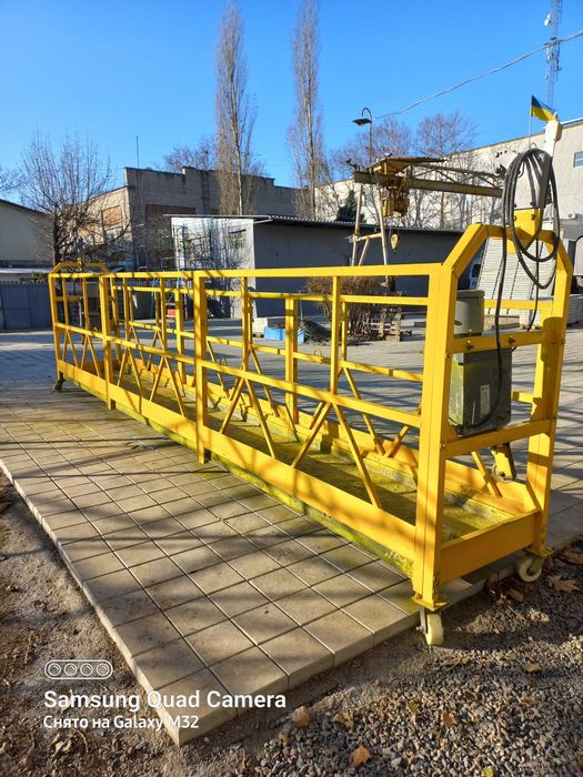 Оренда будівельної люльки ZLP 630 Аренда строительной люльки ZLP 630