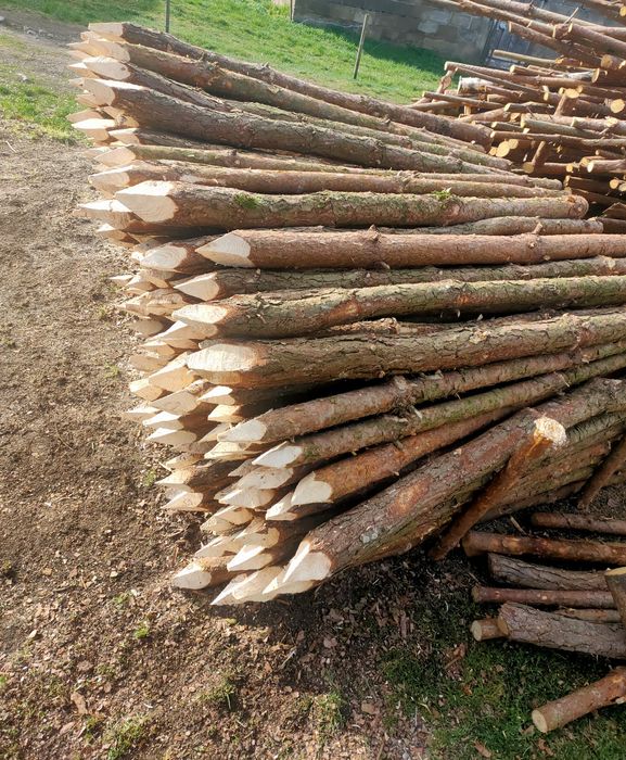 Kołki ogrodzeniowe, słupki, pale , ogrodzenie