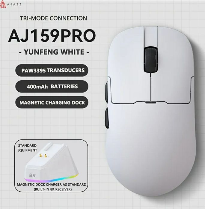 Игровая мишка AJAZZ AJ159PRO 8Khz