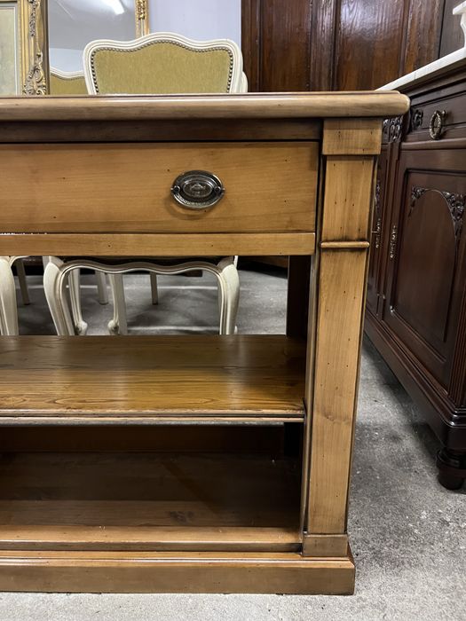 Drewniana konsola/Raty