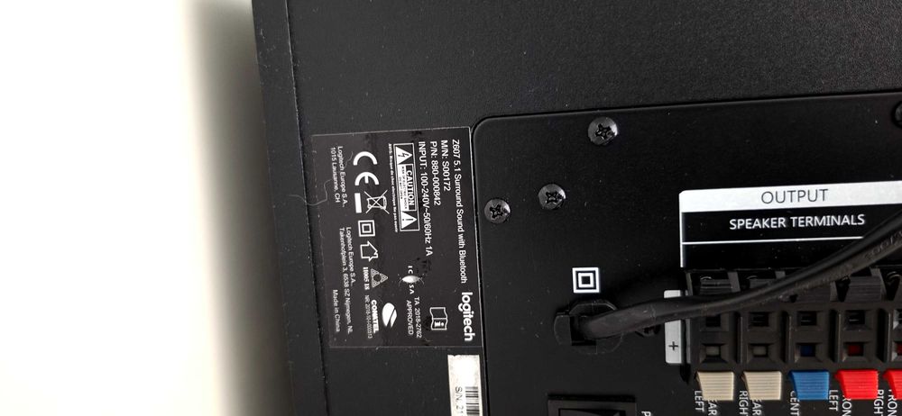 Głośniki Logitech Z607 5.1