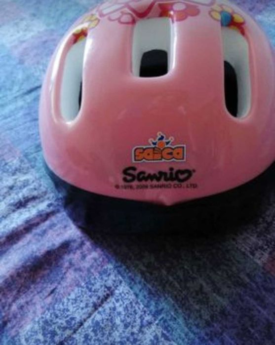 Capacete Hello Kitty