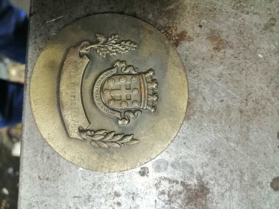 Medalhões de representação de cultura de desporto