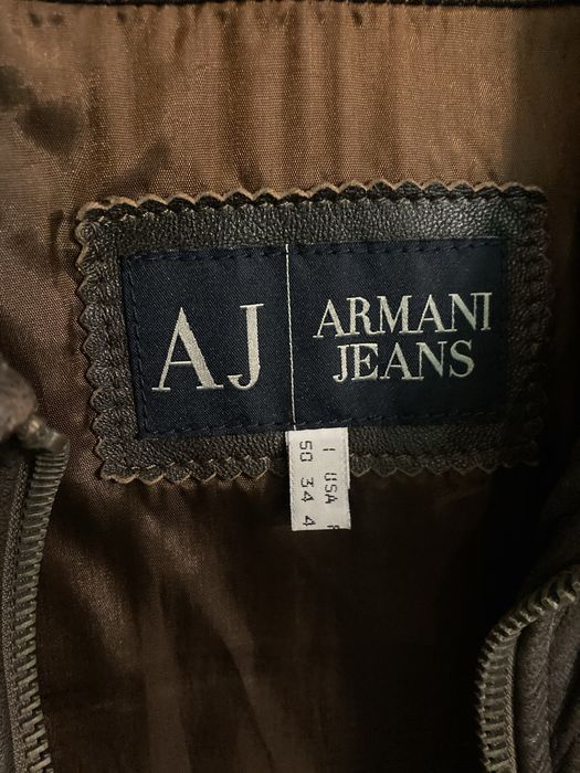 Casaco pele Armani Jeans