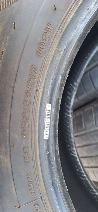 Opony letnie Bridgestone 235/60 17, 2019rok