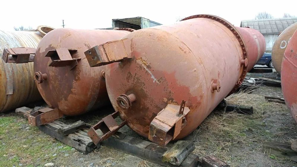 Емальована ємність 50 куб КАС цистерна ёмкость резервуар