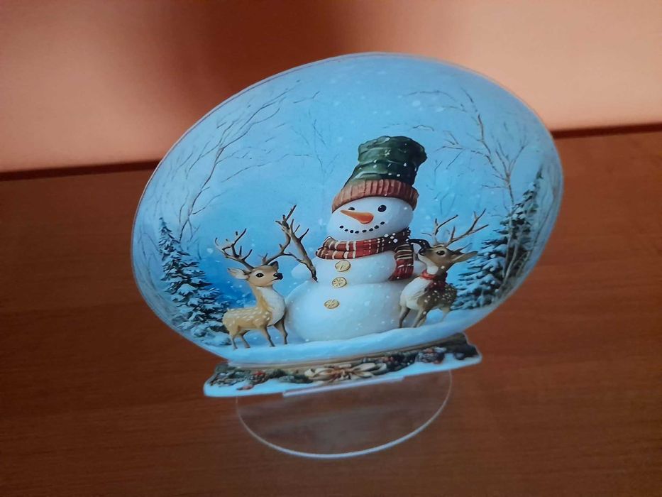 Figurka świąteczna kula
