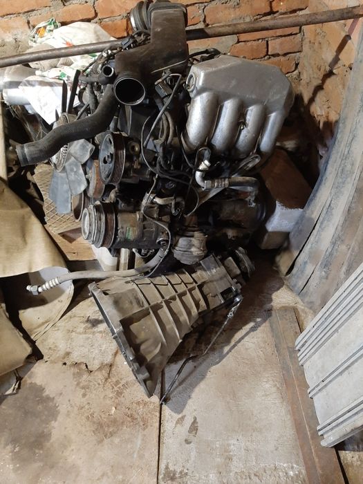 Mercedes W210 мотор и коробка