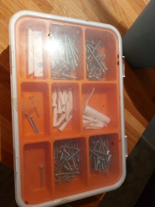 Narzedziówka Ikea młotek wkrety vorel komplet