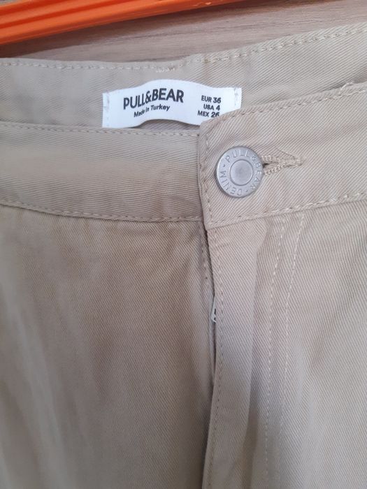 Spodnie S 36 cargo pull&bear