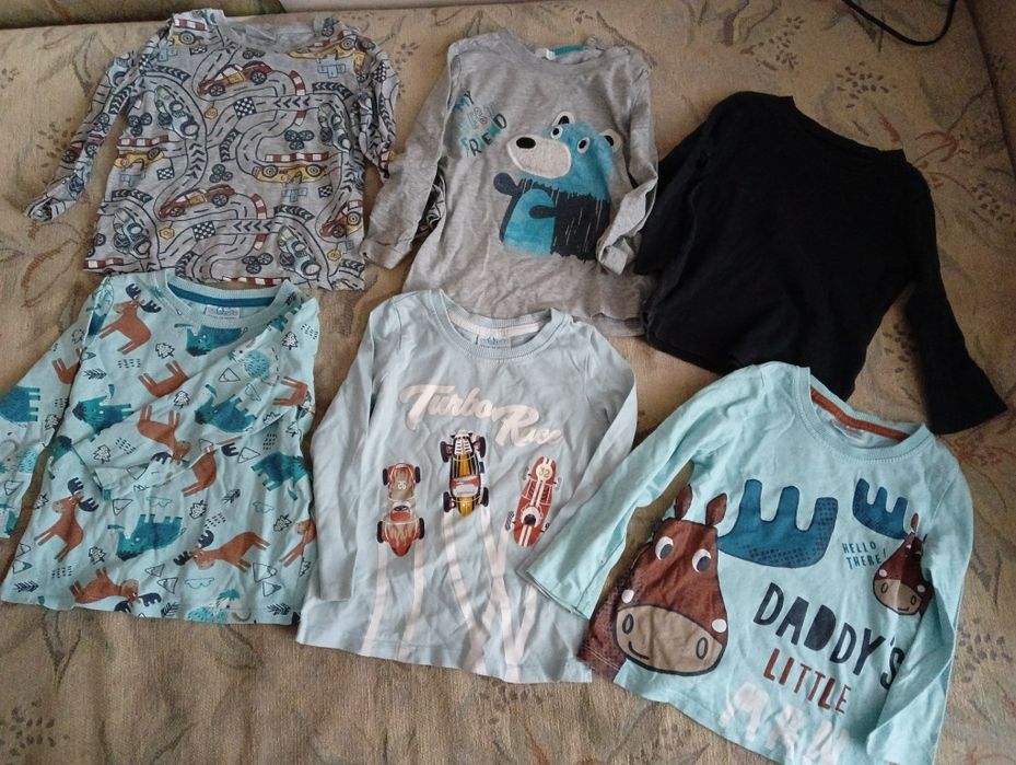 Paka ubranek dla chłopca rozm 56-98