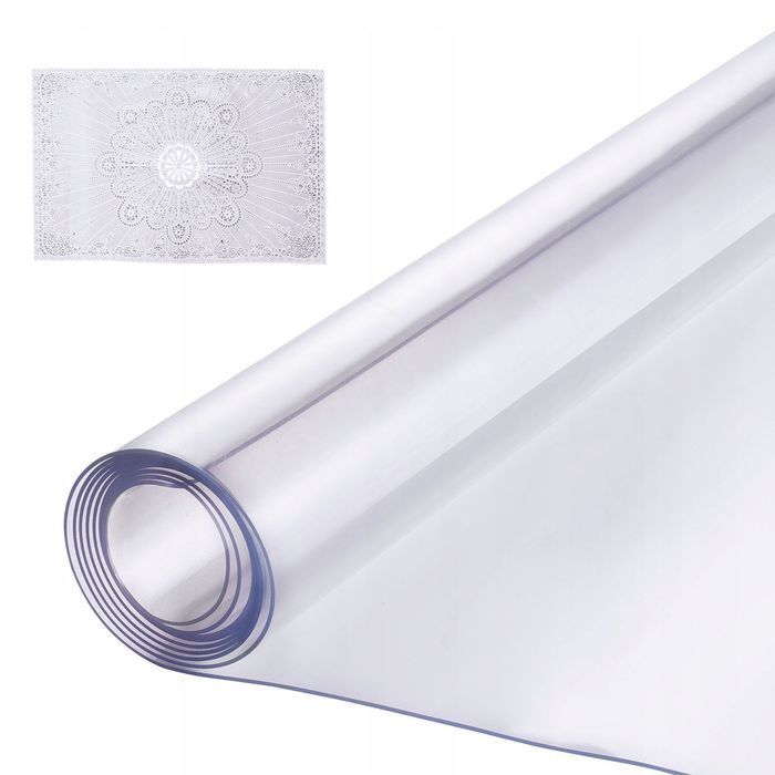 VEVOR plastikowy obrus ochraniacz na stół 40X60 cali przezroczysty