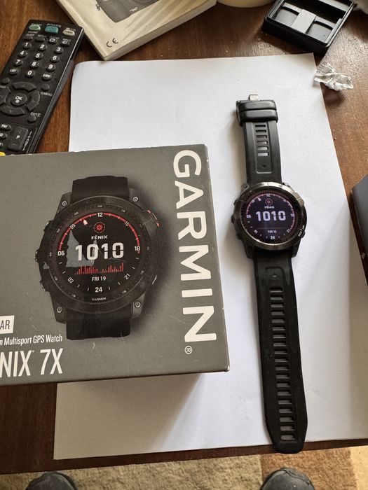 Relogio Garmin Fénix 7x gps solar