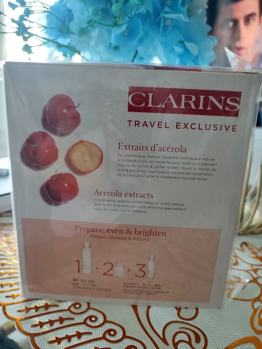 Clarins Bright Plus Ritual Travel Exclusive rozjaśnianie przebarwienia ...