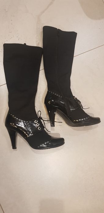 Kozaki skarpetkowe 38