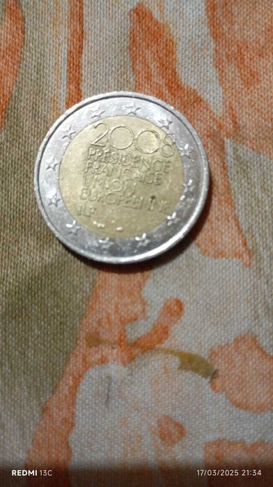 Moeda de dóis euros França
