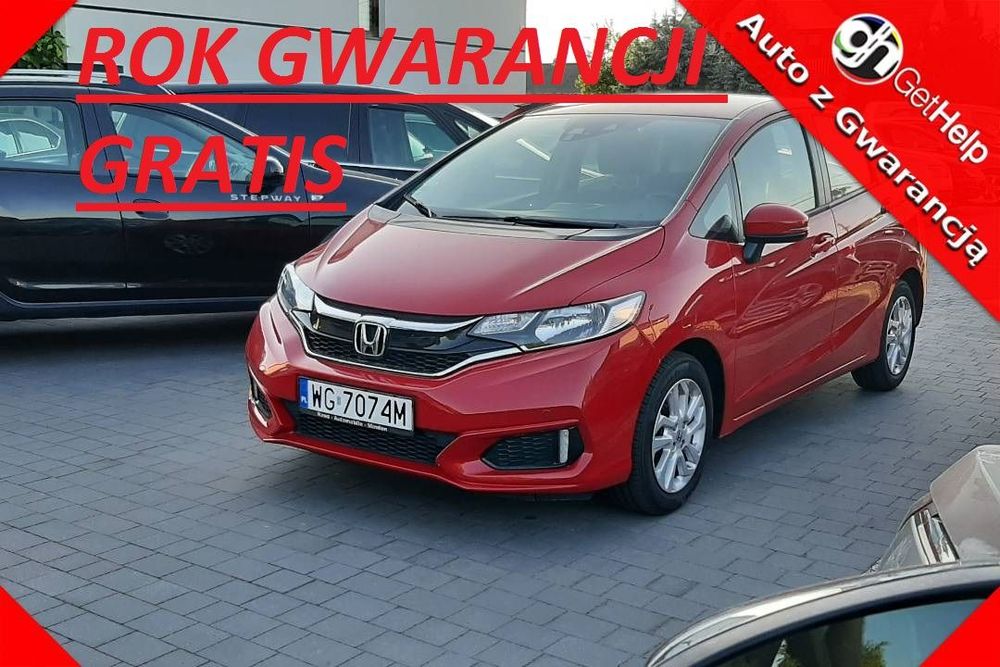 Honda Jazz 1.3 Benzyna LIFT Alufelgi Czujniki parkowania Grzane fotele Tempomat
