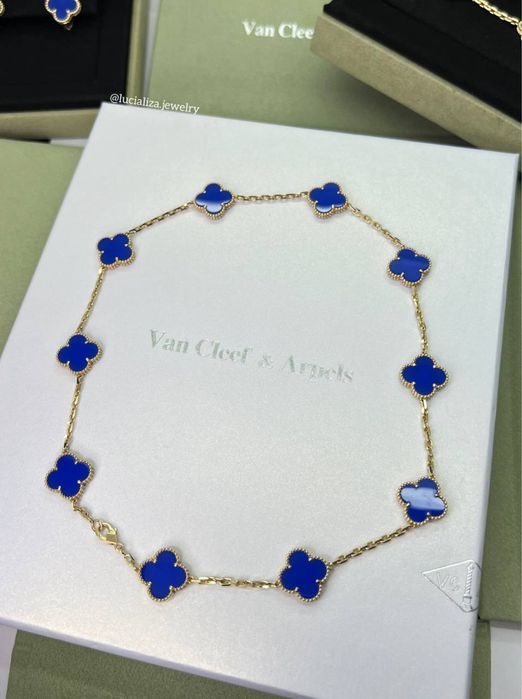 Колье в стиле  Vintage Alhambra  золото