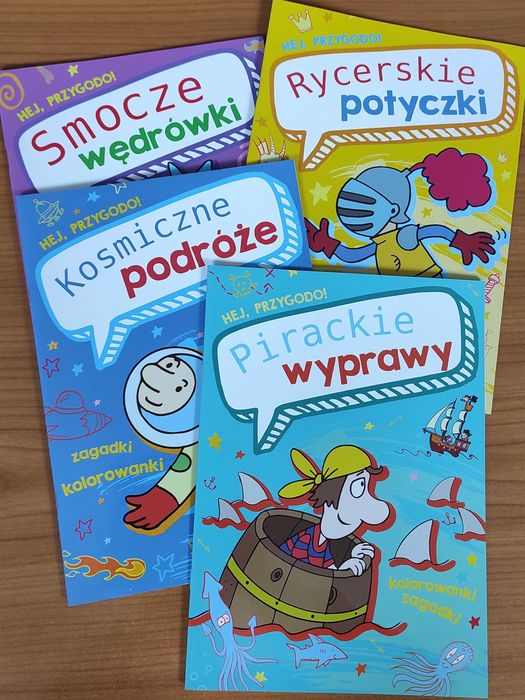 Hej Przygodo: Pirackie wyprawy, Kosmiczne podróże, Rycerskie potyczki