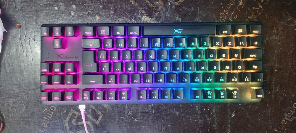 Teclado hyperx hx-kb7rdx-br