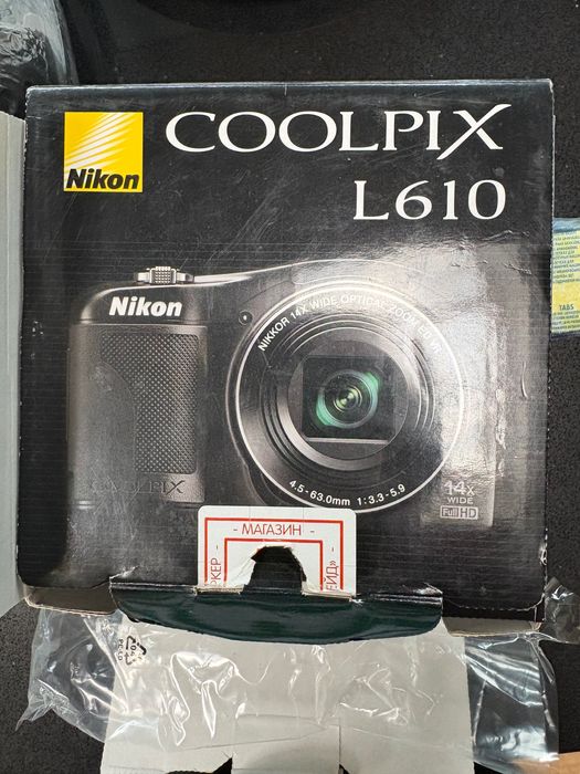 nikon l610 - купить фототехнику, видеоаппаратуру - Цена на OLX.ua