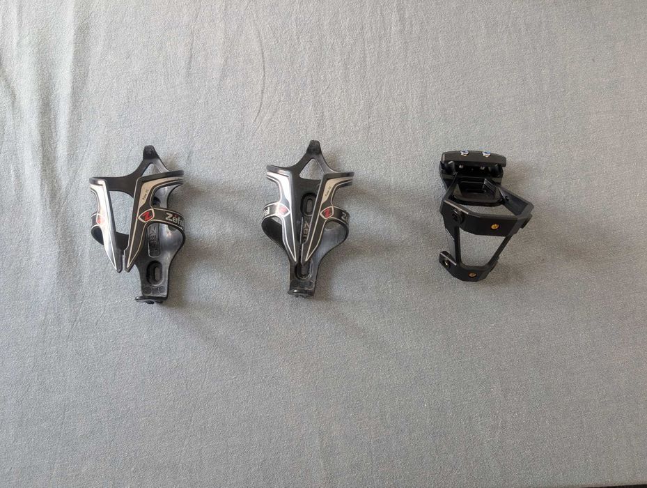 Sistema hidratação triatlo: Extensor de banco + 2 porta bidons