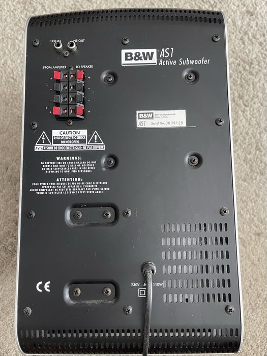 subwoofer BW AS1