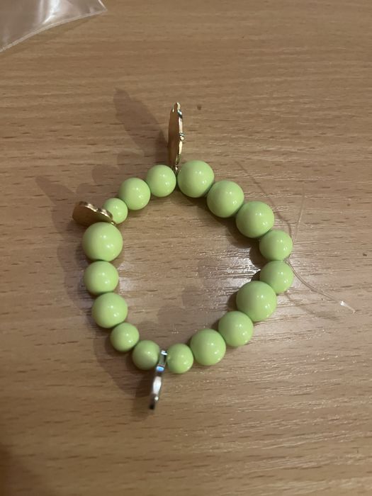 Зелений браслет ручна робота