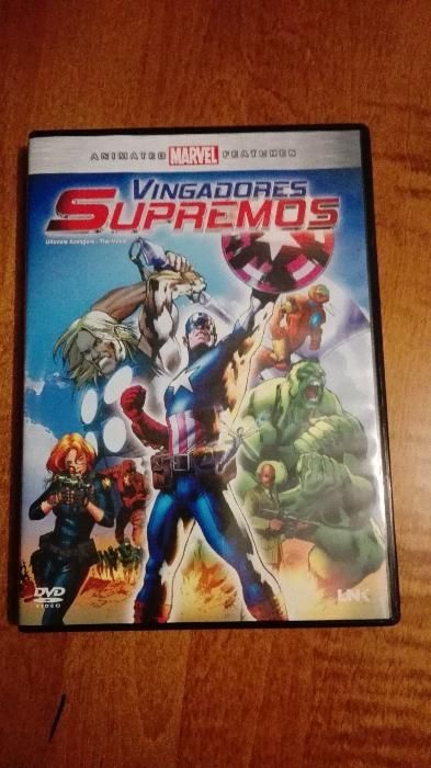 DVD Vingadores Supremos da Marvel