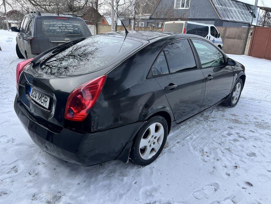Разборка Nissan Primera p12 седан/хэтчбек 1.6/1.8/2.0 бенз