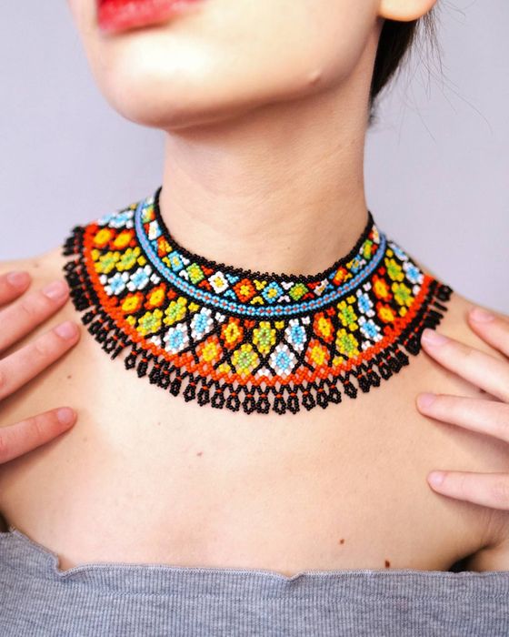 Силянки, чокери, прикраси з бісеру