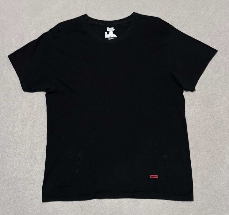 T-Shirt Supreme x Hanes Roz. M