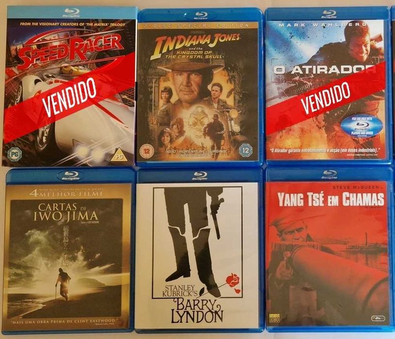 Blu-Ray's - 007, Batman, Velocidade Furiosa + 30 BR's...