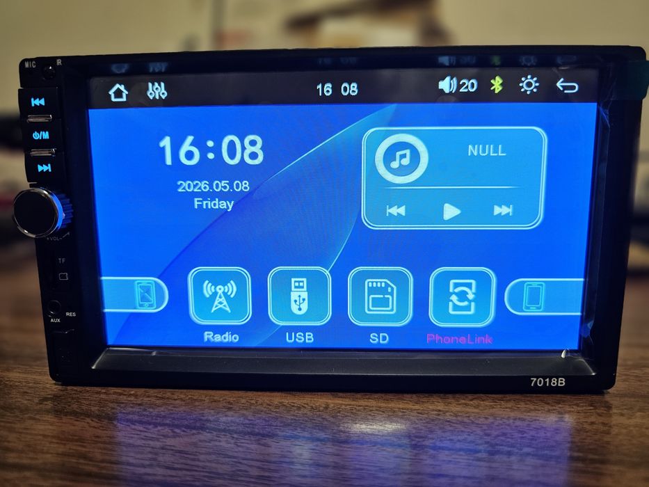 Radios 1 DIN android auto e carplay (Vários)