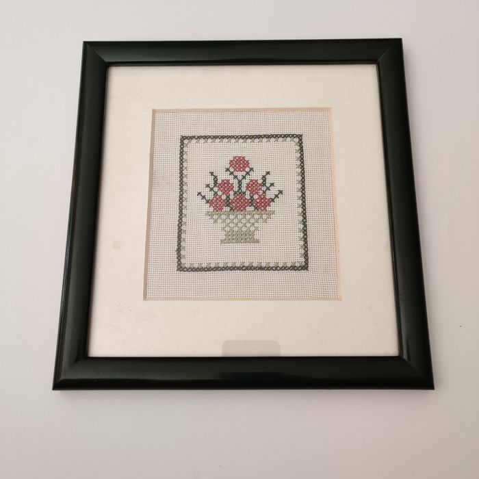 Framed Cross-Stitch Embroidery64862875241217121