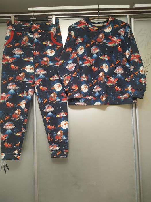 Теплющий  костюм Санто Клаусом