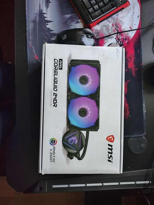Chłodzenie wodne MSI MAG CoreLiquid 240R 240mm AIO RGB AM4 LGA stan używane