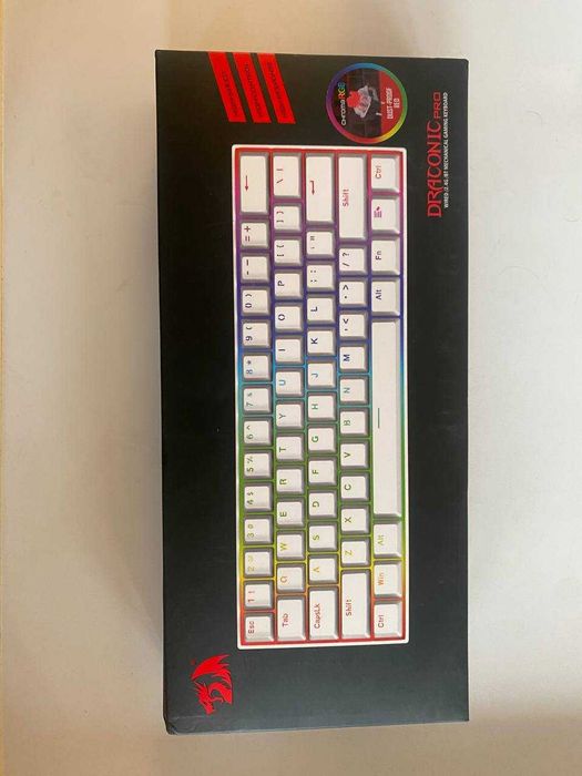 Продам клавіатуру Redragon Draconic K530 Pro RGB White