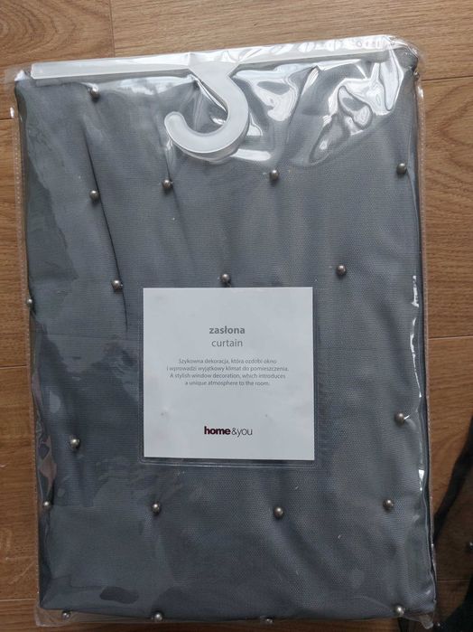 Zaslony Home&you 2 szt 140x250 Glamour z perłami