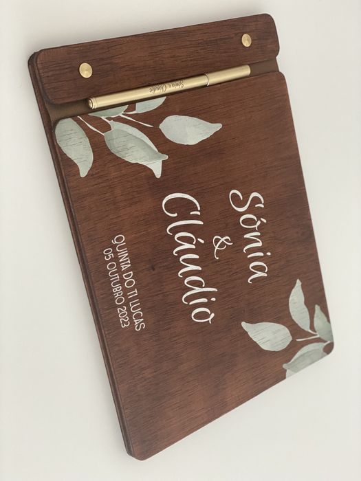 Livro de Honra / lembrança - Casamento ou batizado