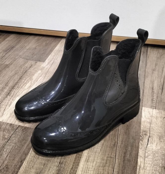 Kalosze Rieker ocieplane roz 37