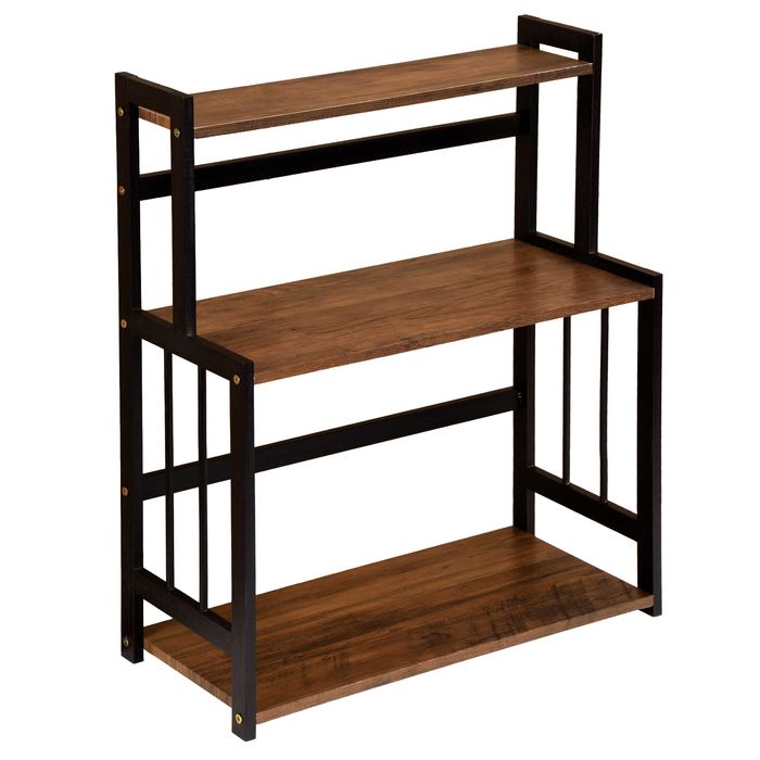 Regał kuchenny na przyprawy CEZAR wood brown