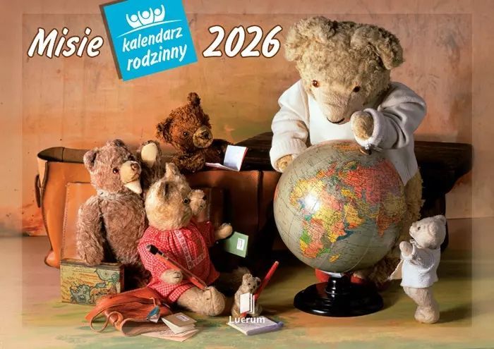 Kalendarz 2026 rodzinny Misie. Lucrum