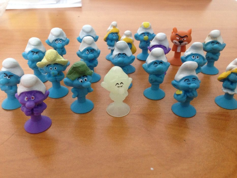 Stikeez Star Wars i smerfy z Lidla