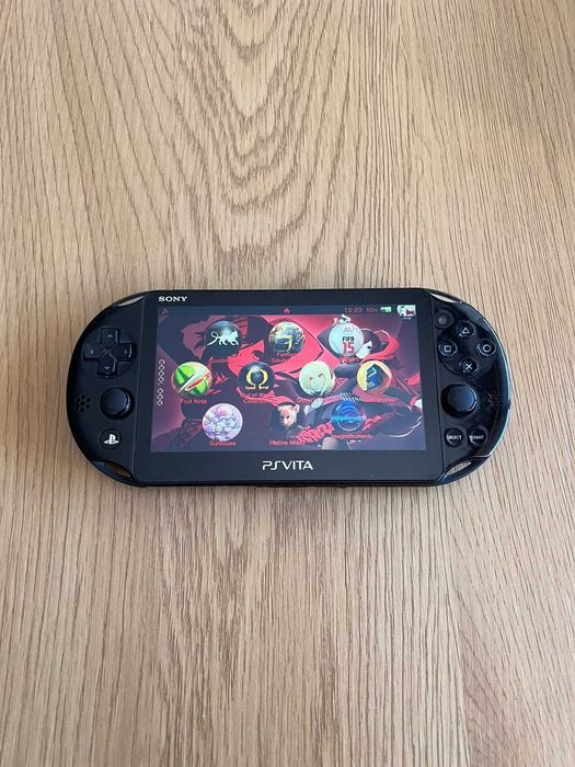 Sony PlayStation Vita Slim 2000 Preta com 50+ Jogos