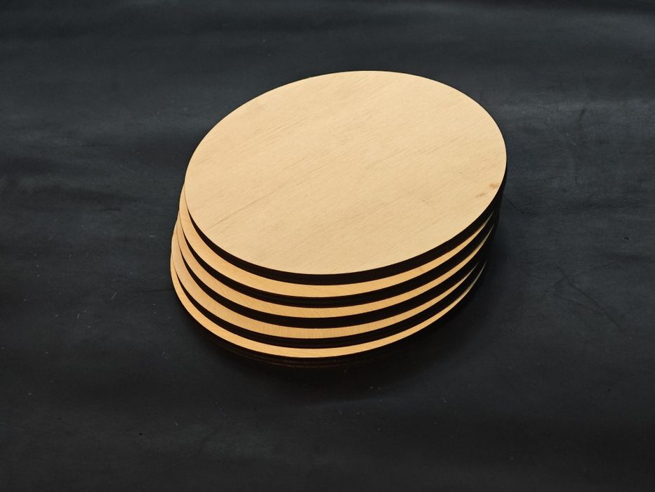 Деревянные диски для творчества с детьми