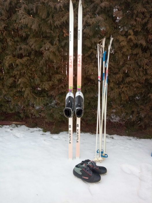 Narty biegowe Kastle NNN 200 cm zestaw