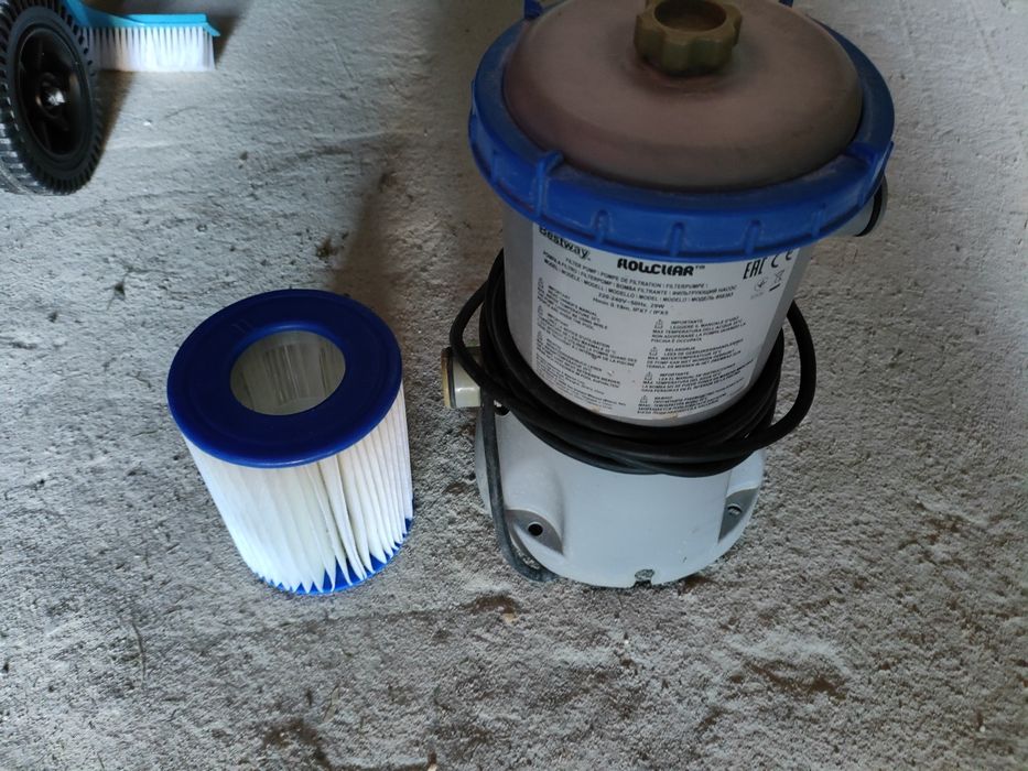 Pompa basenowa plus nowy filtr