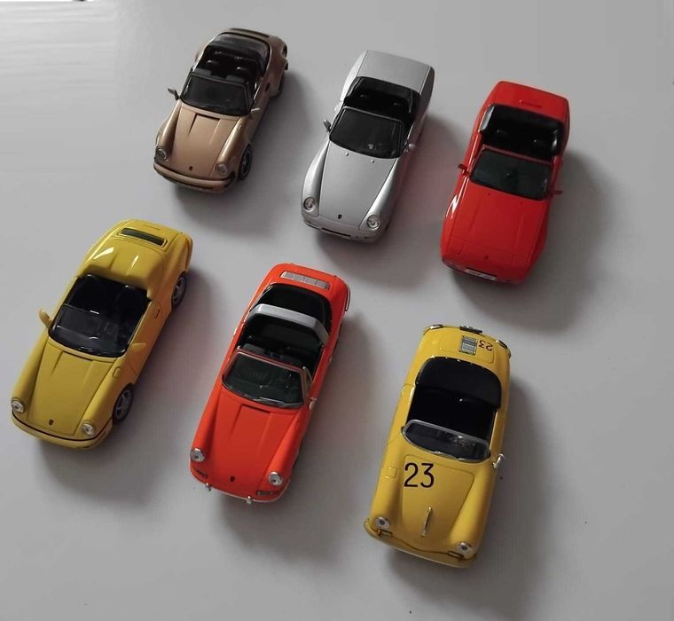 Porsche, 1-43. 25€ cada. Vendo miniaturas da minha coleção 1/43.