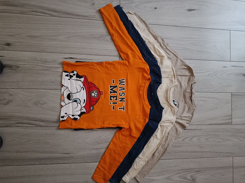 Bluzeczki z długim rękawem